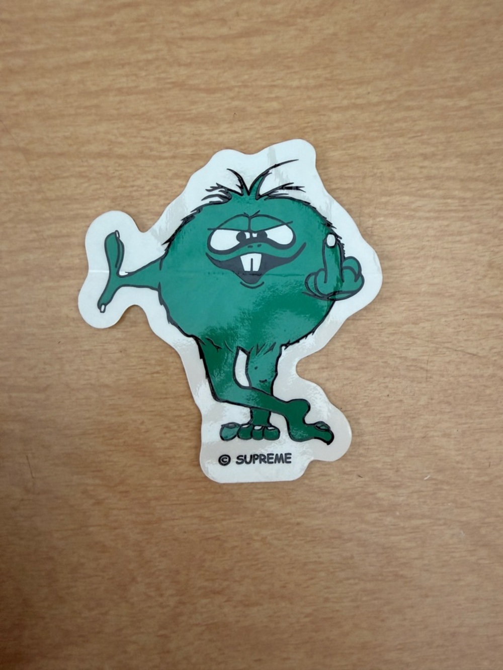 Supreme Camacho Green Sticker